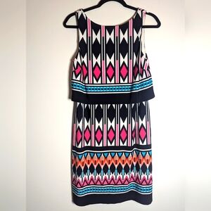 Eliza J Geometric Dress